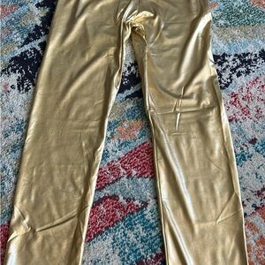 Shiny Gold Leggings
